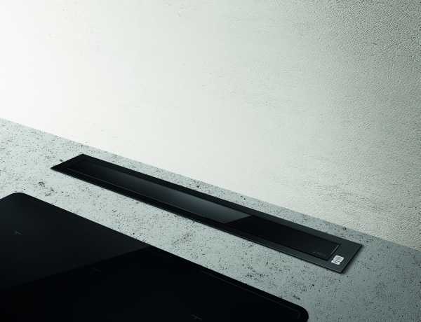 Load image into Gallery viewer, Elica 84cm Pandora Recycling Downdraft Black | PANDORABLF
