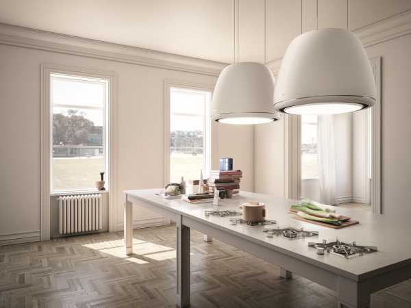 Load image into Gallery viewer, Elica 50cm Edith Classic Suspended Hood White | EDITHCLASSICF50