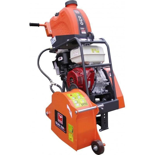 orange floor saw