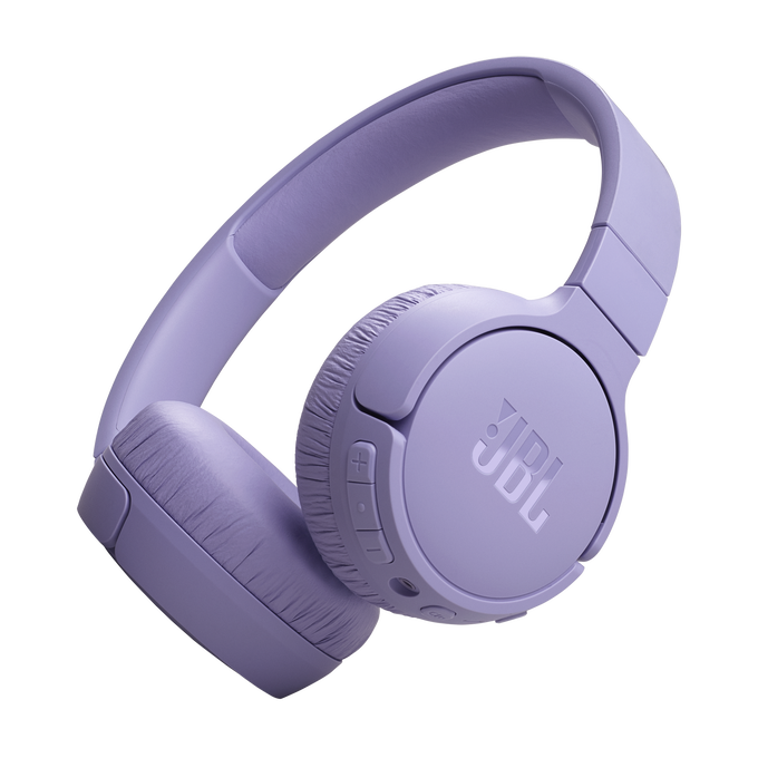 Załaduj obraz do przeglądarki galerii, JBL Tune 670NC Wireless On-Ear Noise Cancelling Headphone | Purple | JBLT670NCPUR