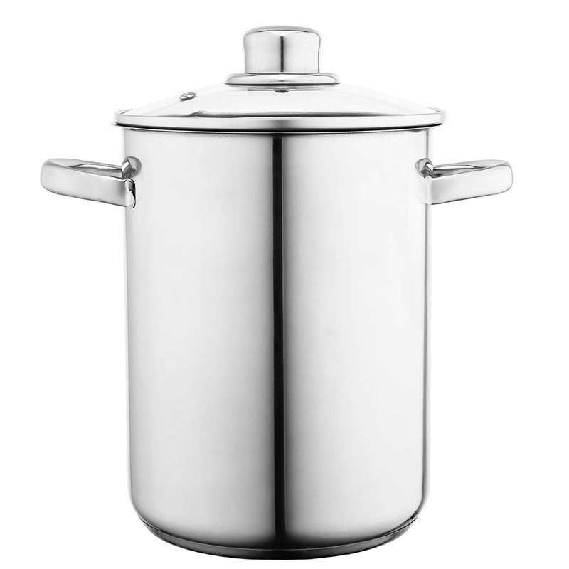 Load image into Gallery viewer, Fabio stainless steel asparagus pot 16x21cm with basket inside | 204002619