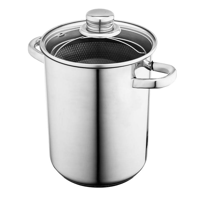 Load image into Gallery viewer, Fabio stainless steel asparagus pot 16x21cm with basket inside | 204002619