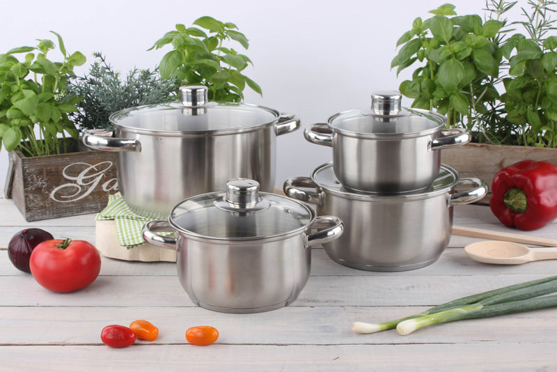 Load image into Gallery viewer, Fabio 8pcs stainless steel cookware set | 20400443