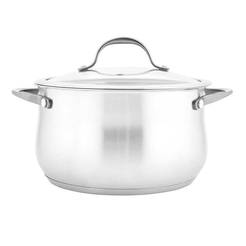 Load image into Gallery viewer, Altom Aldo 8-Piece Stainless Steel Cookware Set | 14/16/18/22 Cm | 020400499