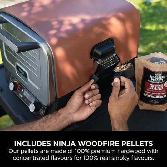 Ninja Woodfire Electric Outdoor Oven, Pizza Maker & BBQ Smoker | OO101UK