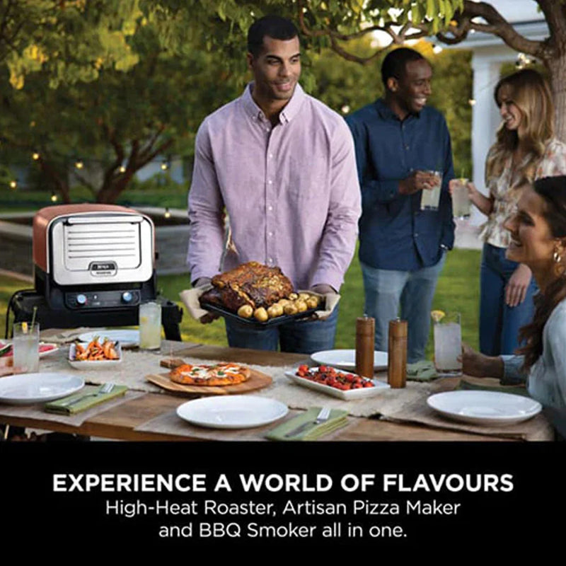 Załaduj obraz do przeglądarki galerii, Ninja Woodfire Electric Outdoor Oven, Pizza Maker & BBQ Smoker | OO101UK