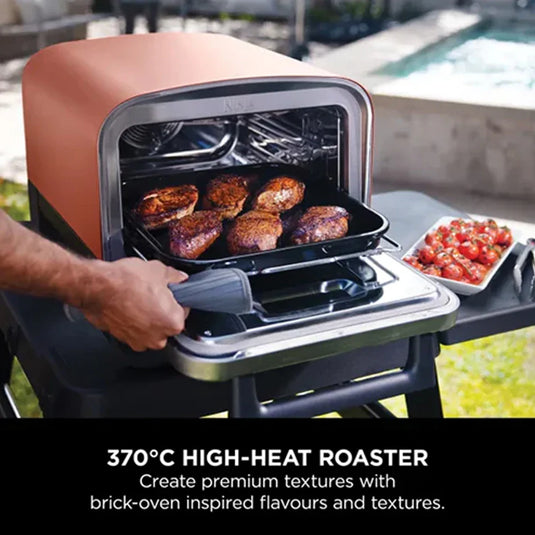 Ninja Woodfire Electric Outdoor Oven, Pizza Maker & BBQ Smoker | OO101UK
