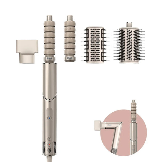 Shark FlexStyle 4-in-1 Air Styler & Hair Dryer| Stone | HD436SLUK