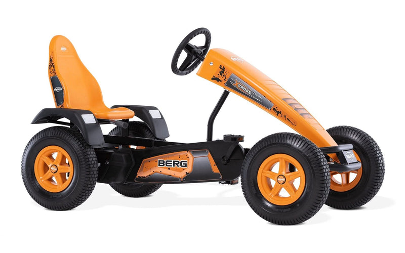 Load image into Gallery viewer, orange and black x cross go kart