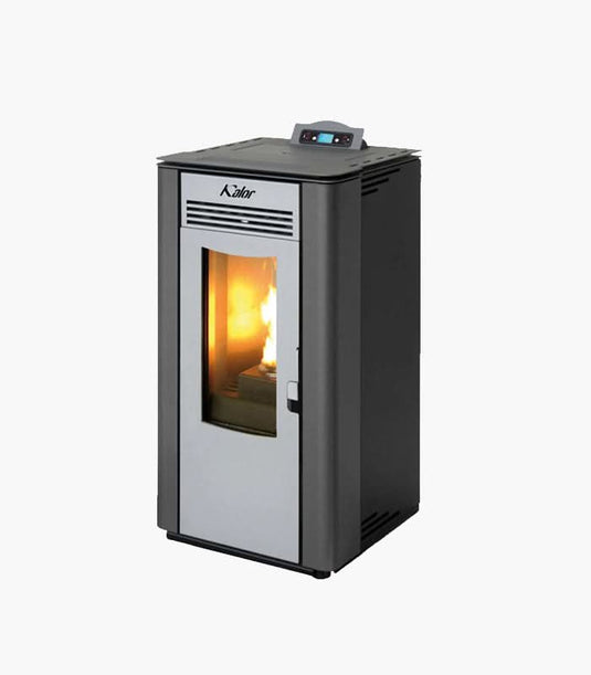 Kalor Greta 8 Wood Pellet Stove | Black | 8KW | GRE-08B