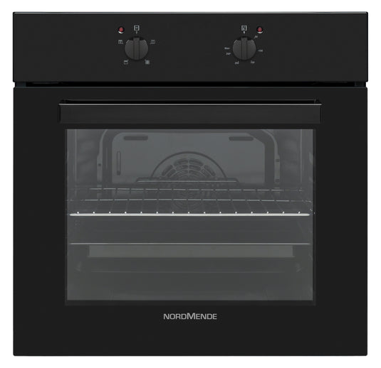 NordMende Single Oven | Black Glass | SO106BL