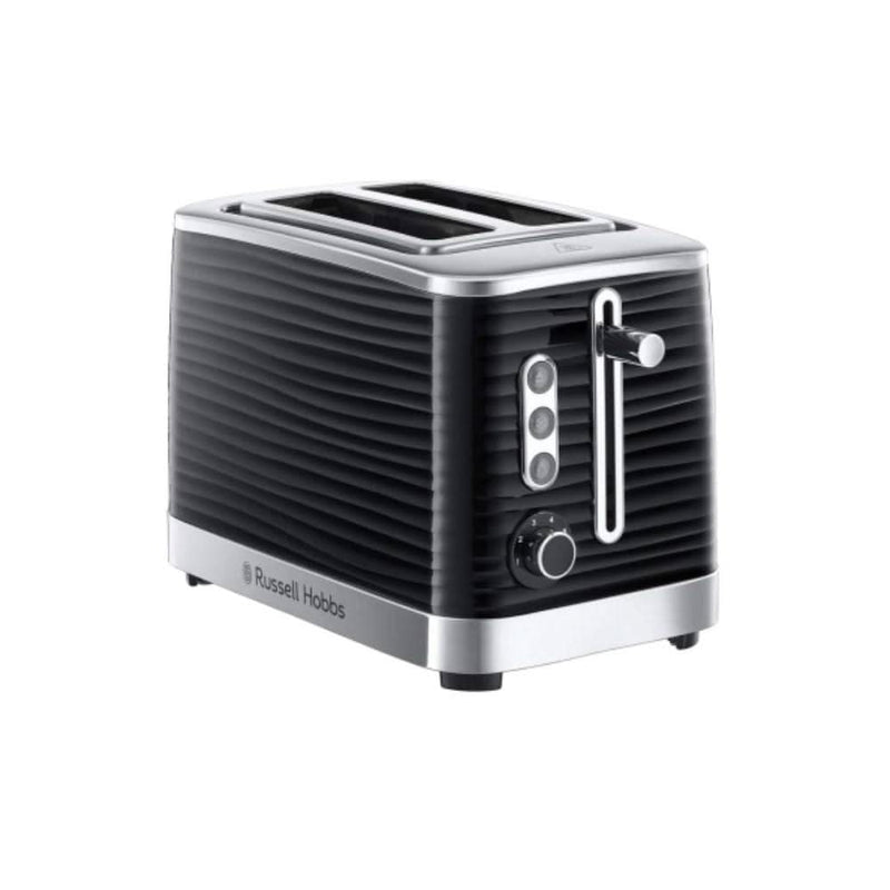 Завантажте зображення в засіб перегляду галереї, russell hobbs inspire 2 slice toaster in black