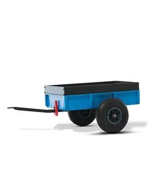 Xl blue steel trailer to attach to a go kart