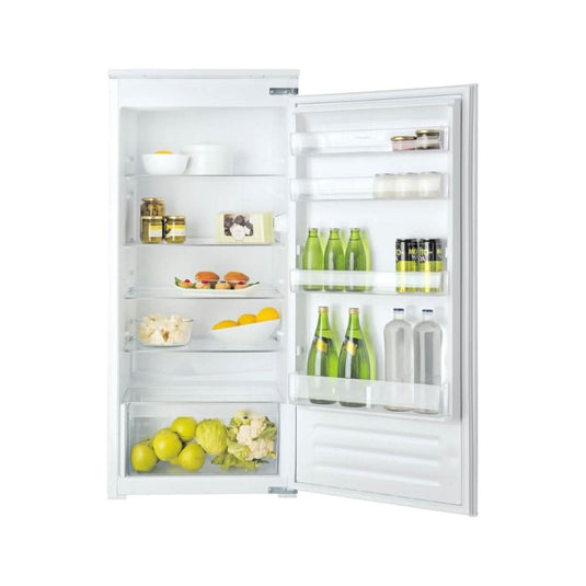 integrated white larder fridge