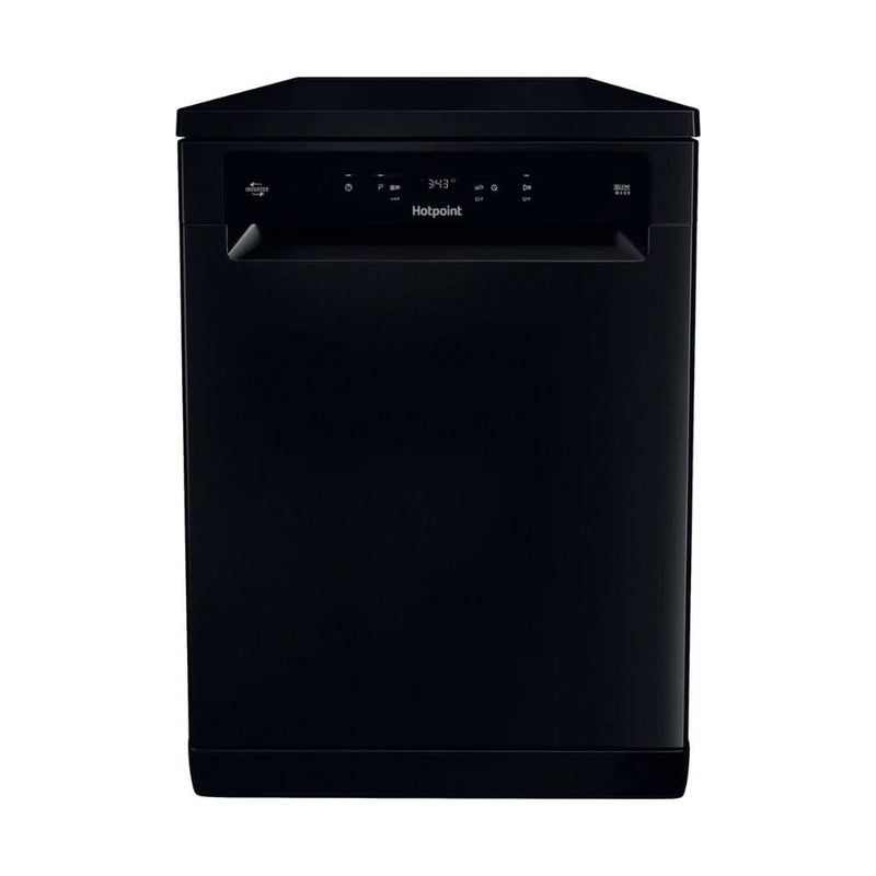 Завантажте зображення в засіб перегляду галереї, black dishwasher front view