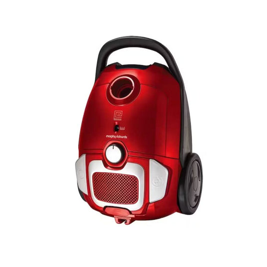 red morphy richards cylinder vacuum cleaner