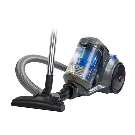 grey and blue russell hobbs titan 2 cyclonic vacuum