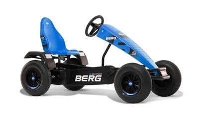 Load image into Gallery viewer, blue and black go kart
