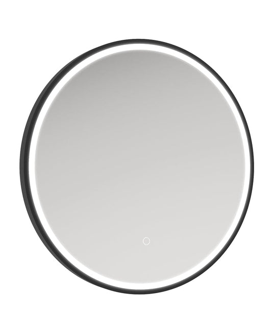 Sonas Astrid 60X60CM  Beam Illuminated Metal Frame Round Mirror | UM0024