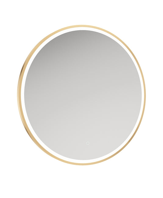 Sonas Astrid Beam Gold Round 800X800 Mirror | UM0042