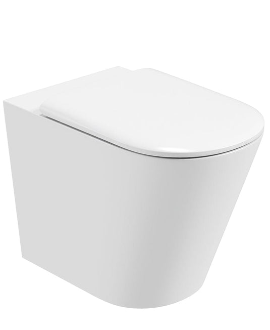 Sonas Reflections Back To Wall Rimless Wc - Delta Seat | REFBTW06