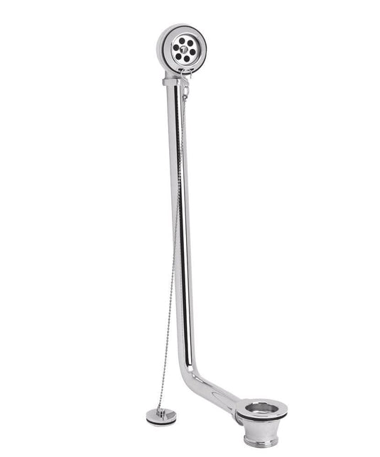 bath waste fitting with plug