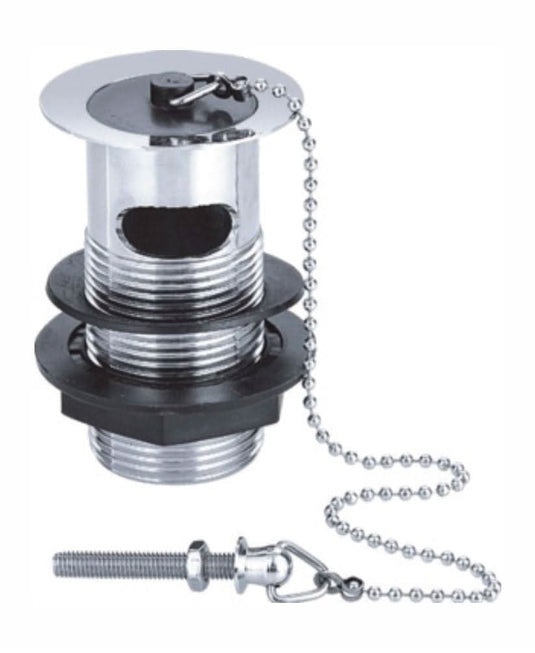 basin plug with chain