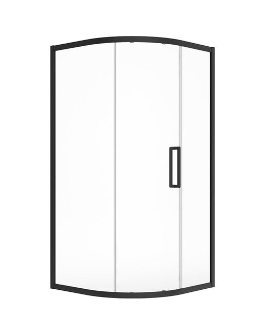 framed single door quadrant for shower