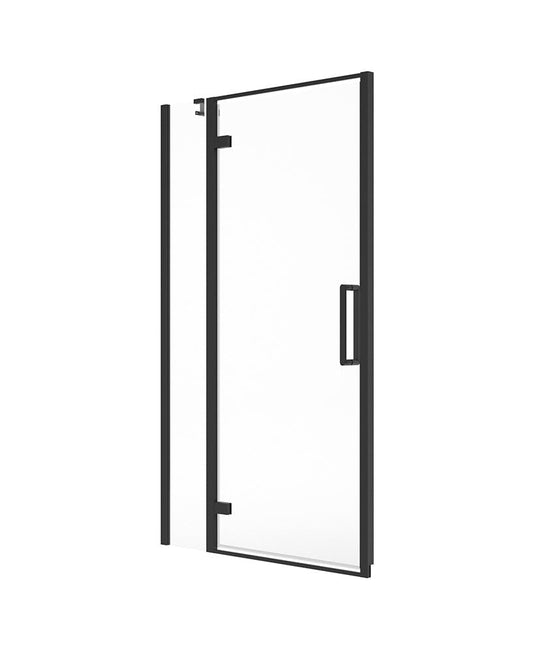 Sonas Aspect 8Mm Framed Hinged & Inline Door 1100X2000 Matt Black | USE00073