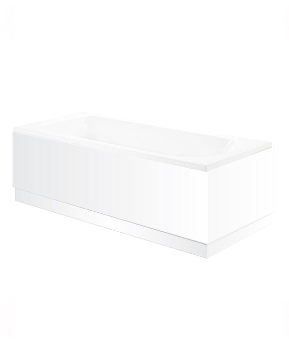 Sonas Belmont 170CM White Wooded Front Bath Panel | ELTFP17WH