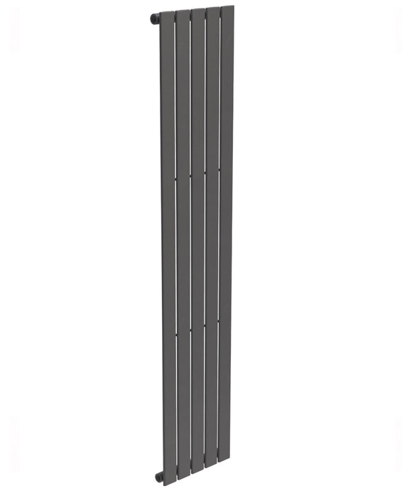 Sonas Piatto Flat Tube Designer Radiator Vertical 1800 X 376 Single Panel Anthracite | PSP1837AT