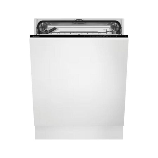 white integrated dishwasher
