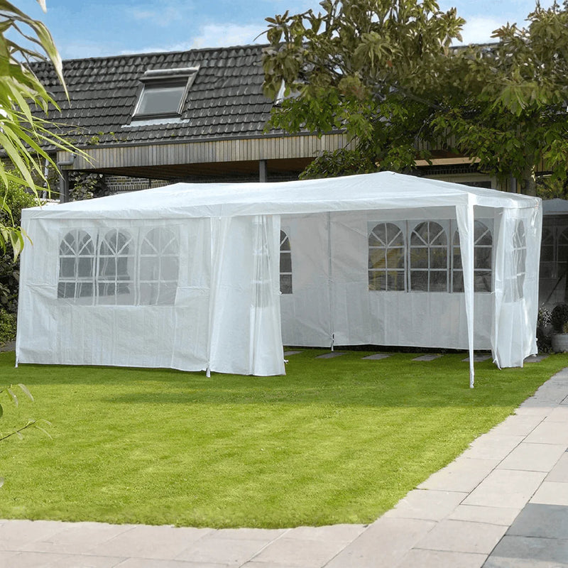 Завантажте зображення в засіб перегляду галереї, Garden Party Gazebo with Sidewalls - 3m x 6m | 301628