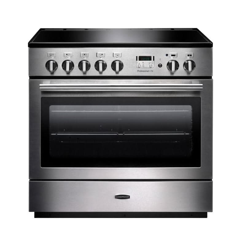 Завантажте зображення в засіб перегляду галереї, Rangemaster Professional Plus FX 90 | Induction | Stainless Steel | Chrome Trim | PROP90FXEISS/C
