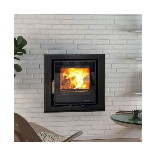 henley eco c550 insert in matt black, 6.9kw