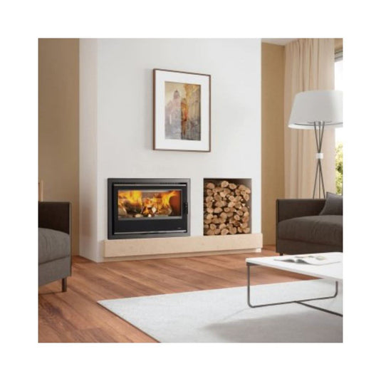 henley portimao 700 wood burning in black, 7.3kw