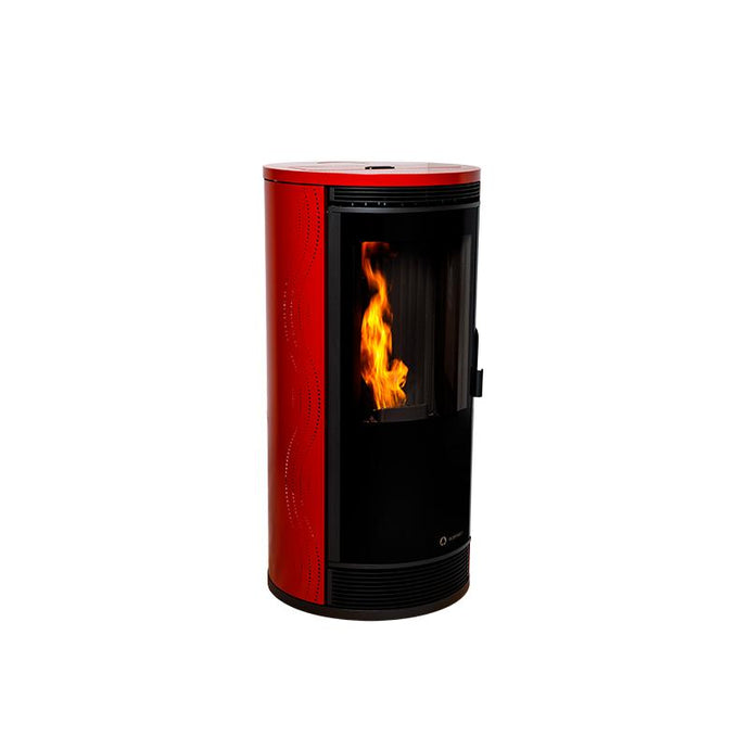 Ecoforest  Marsella 10 Wood Pellet Stove | Red | 10KW | MAR10R