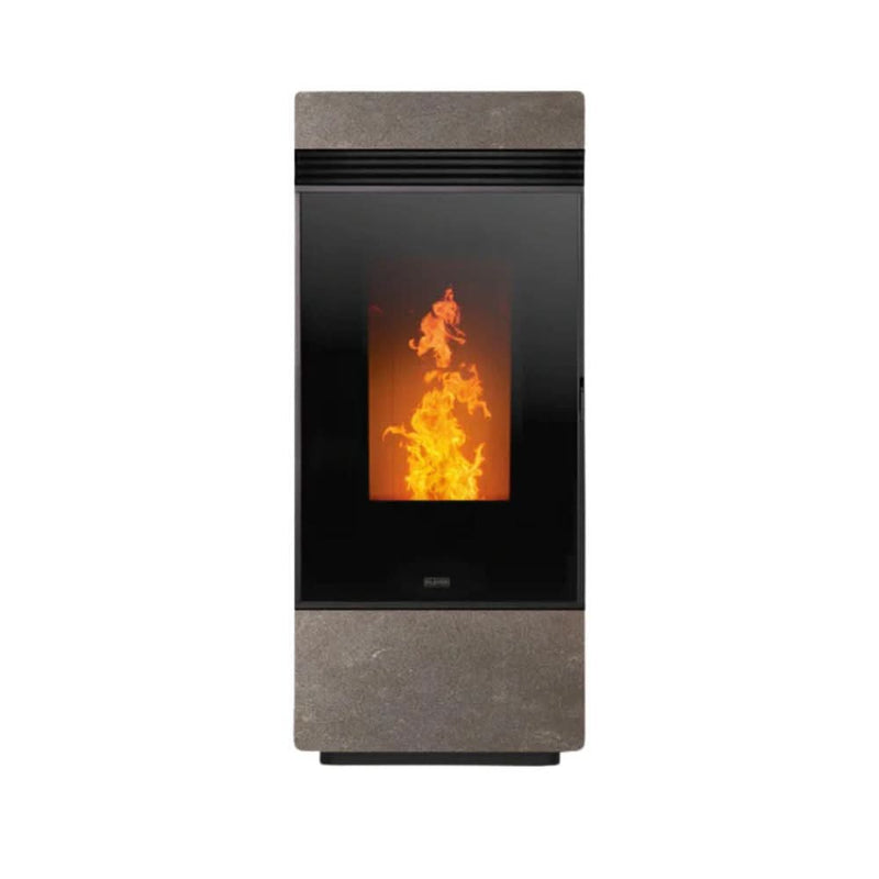 Завантажте зображення в засіб перегляду галереї, klover dama wood pellet stove in cream stone, 8kw