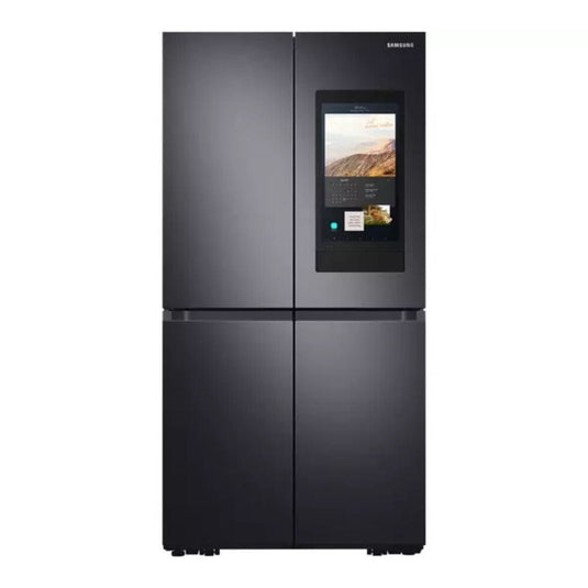 Samsung American Fridge Freezer | Clean Black Glass | 185cmx91cm |Plumbed Water&Ice | RF65A967622/EU