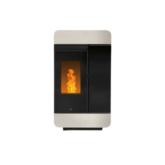klover diva 3001 wood pellet boiler in soap stone, 31.9kw