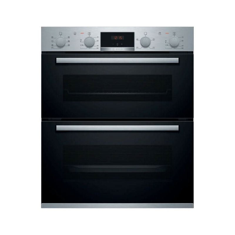Load image into Gallery viewer, Bosch Series 4 Undercounter Double Oven | Brushed Steel | NBS533BS0B