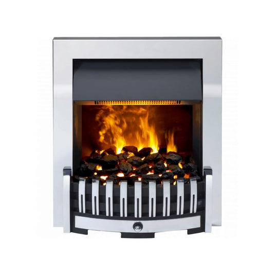dimplex danville chrome insert electric stove