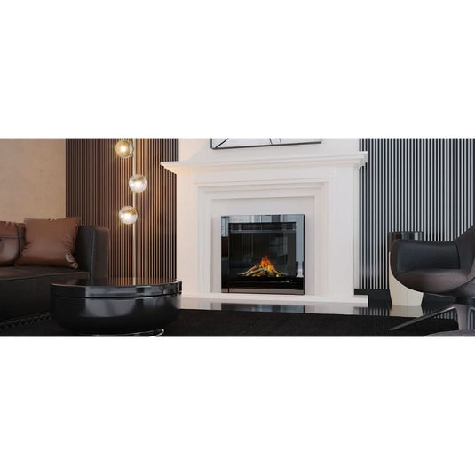 evonic kepler 22 insert electric fire with black frame