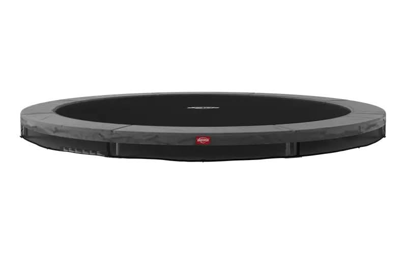 Load image into Gallery viewer, grey inground trampoline