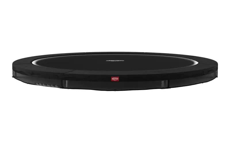 Load image into Gallery viewer, black inground trampoline