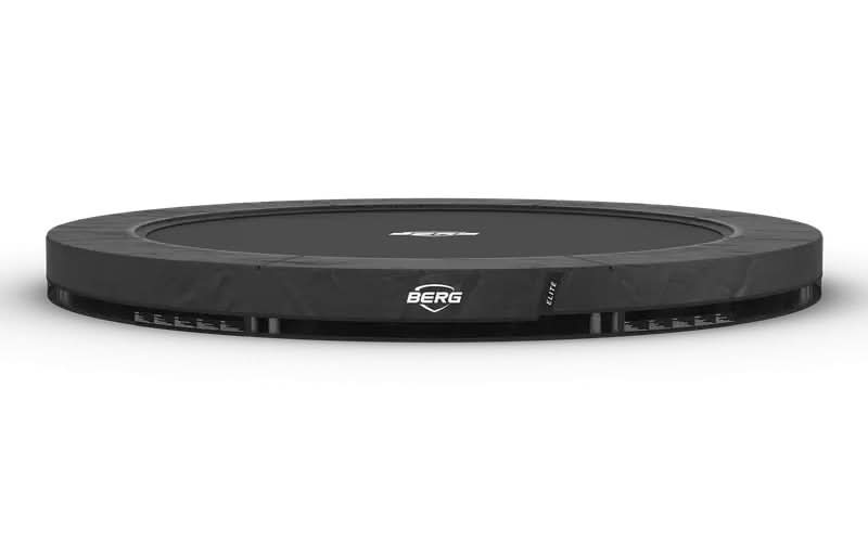 Load image into Gallery viewer, grey inground trampoline