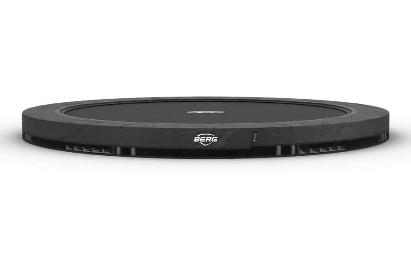 Load image into Gallery viewer, grey inground trampoline