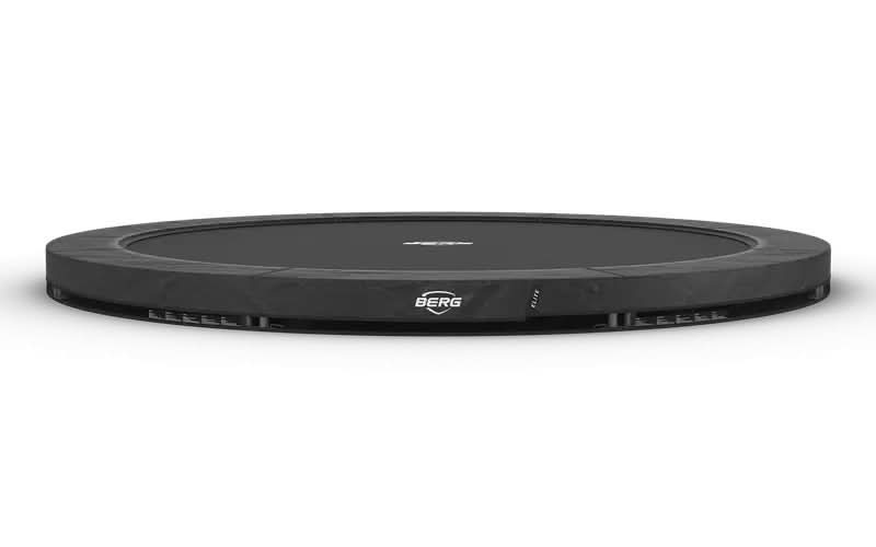 Load image into Gallery viewer, grey inground trampoline