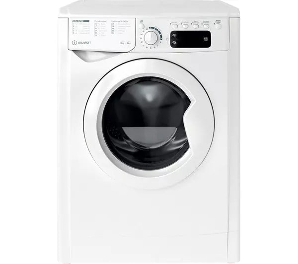 Load image into Gallery viewer, Indesit 8/6KG 1351 Spin Freestanding Washer Dryer | White | EWDE861483W