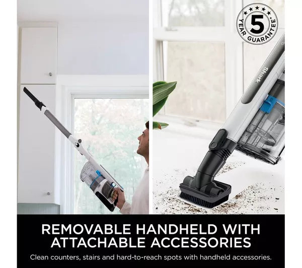 Завантажте зображення в засіб перегляду галереї, Shark PowerPro Pet Cordless Stick Vacuum With Anti Hair Wrap & Floor Detect | IZ380UKT